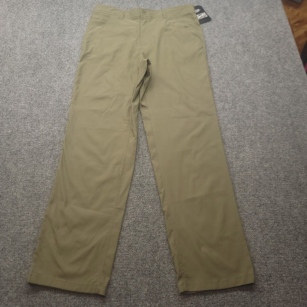 Benny Gold San Francisco Mens Chino Pants Olive Green Khaki 32x32 SPB7517M NWT